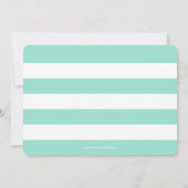 Mod Stripes Moving Announcement Aankondiging (Achterkant)