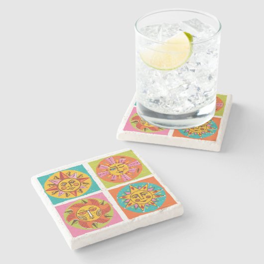 Mod Sun Faces Onderzetter (Zijkant)