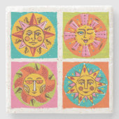 Mod Sun Faces Onderzetter (Voorkant)