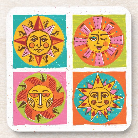 Mod Sun Faces Onderzetter (Voorkant)