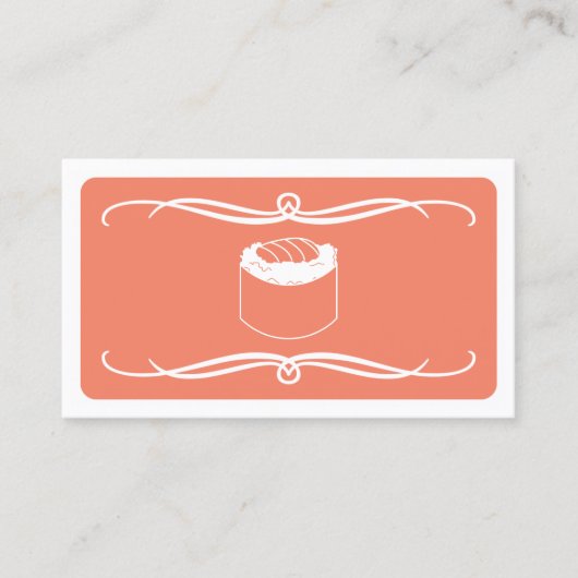 mod sushi visitekaartje (Voorkant)