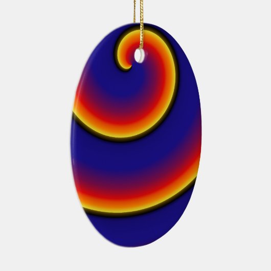 Mod Swirls Ornament (Rechts)