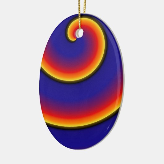 Mod Swirls Ornament (Links)