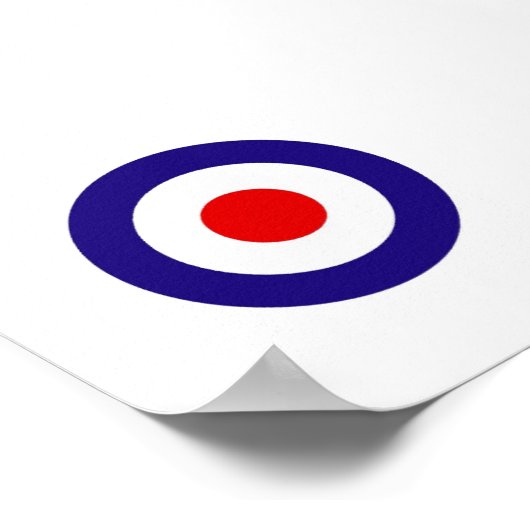 Mod Symbool Poster (Hoek)