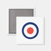 Mod Target Air Force Bullseye Doel _1 Magneet (Voorkant / Achterkant)