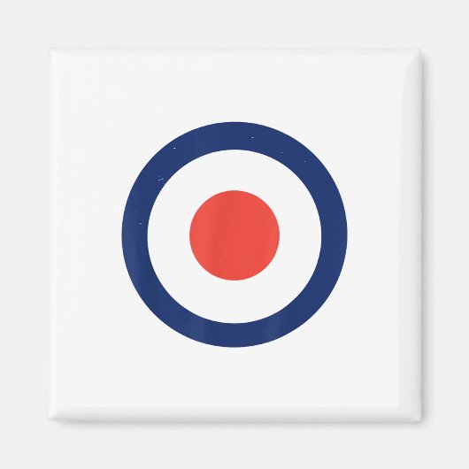 Mod Target Air Force Bullseye Doel _1 Magneet (Voorkant)