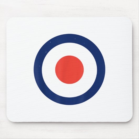 Mod Target Air Force Bullseye Doel _1 Muismat (Voorkant)