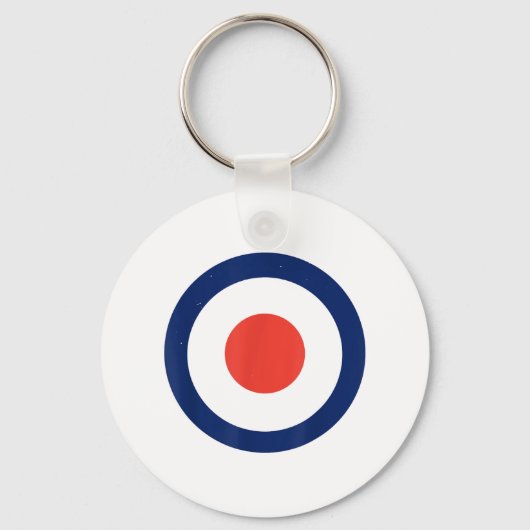 Mod Target Air Force Bullseye Doel _1 Sleutelhanger (Voorkant)
