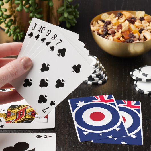 Mod Target Mods Australia Roundel Pokerkaarten (Insitu)