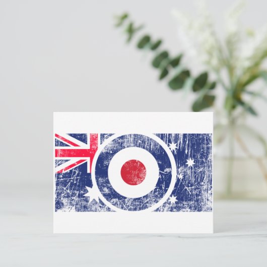 Mod Target Mods Australia Roundel Target Scooter Briefkaart (Staand voorkant)