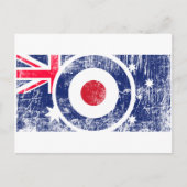 Mod Target Mods Australia Roundel Target Scooter Briefkaart (Voorkant)