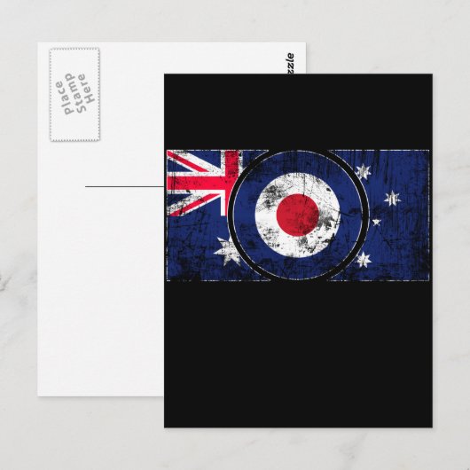 Mod Target Mods Australia Roundel Target Scooter Briefkaart (Voorkant / Achterkant)
