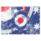 Mod Target Mods Australia Target Grunge Roundel Tafelkleed (Voorkant (Horizontaal))