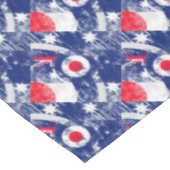 Mod Target Mods Australia Target Grunge Roundel Tafelkleed (Gekanteld)