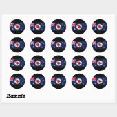 Mod Target Mods Australia Target Scooter Ronde Sticker (Vel)