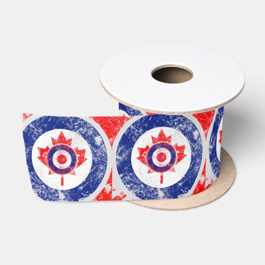 Mod Target Mods maple leaf Target Roundel Satijnen Lint (Spoel)