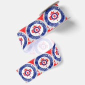Mod Target Mods maple leaf Target Roundel Satijnen Lint (Achterkant)