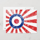 Mod Target Mods Sunburst Target Briefkaart (Voorkant / Achterkant)