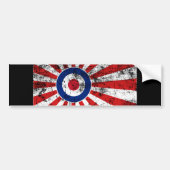 Mod Target Mods Sunburst Target Roundel Bumpersticker (Voorkant)