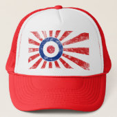 Mod Target Mods Sunburst Target Roundel Trucker Pet (Voorkant)
