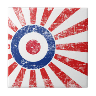 Mod Target Mods Sunburst Target Tegeltje