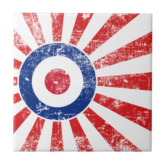 Mod Target Mods Sunburst Target Tegeltje (Voorkant)