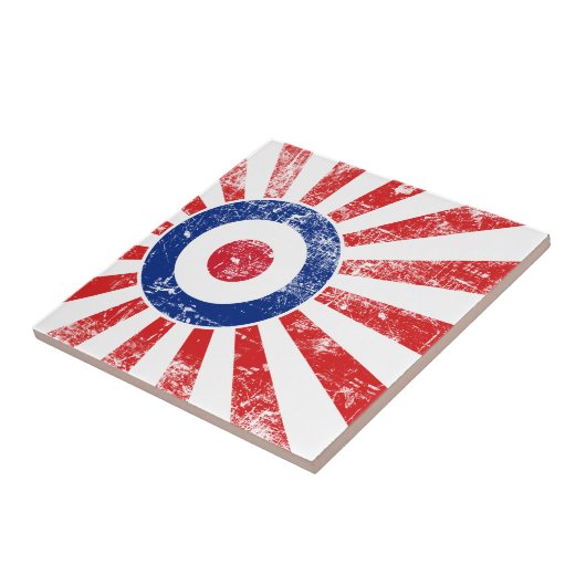 Mod Target Mods Sunburst Target Tegeltje (Zijkant)
