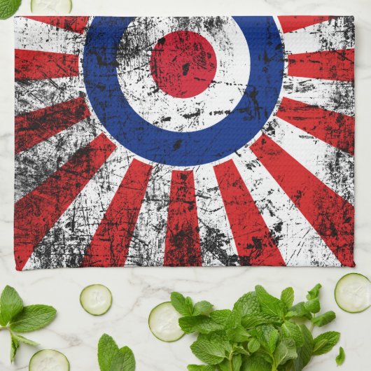 Mod Target Mods Sunburst Target Theedoek (Gevouwen)