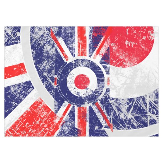 Mod Target Mods UK Target Roundel Tafelkleed (Voorkant (Horizontaal))