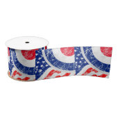 Mod Target Mods USA Target Grunge Roundel Satijnen Lint (Spoel)