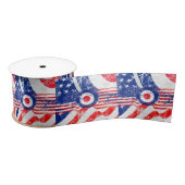 Mod Target Mods USA Target Grunge Roundel Satijnen Lint (Spoel)