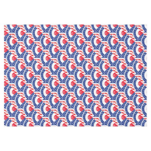 Mod Target Mods USA Target Grunge Roundel Tafelkleed (Voorkant (Horizontaal))