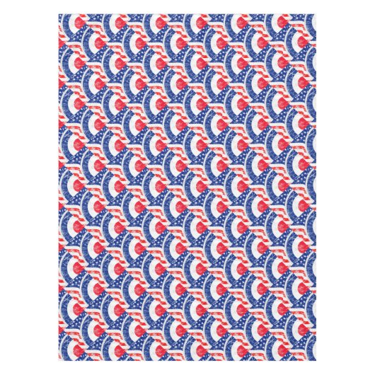 Mod Target Mods USA Target Grunge Roundel Tafelkleed (Voorkant)