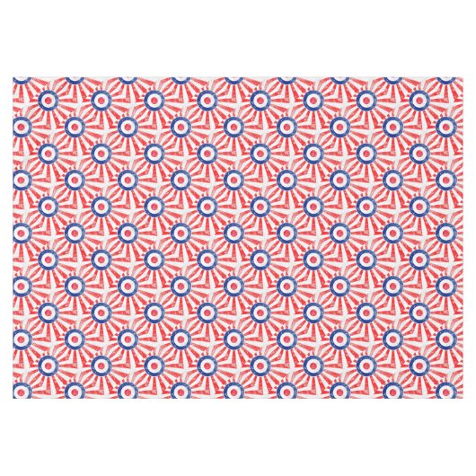 Mod Target Mods USA Target Grunge Roundel Tafelkleed (Voorkant (Horizontaal))