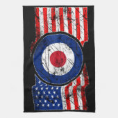 Mod Target Mods USA Target Roundel Theedoek (Verticaal)
