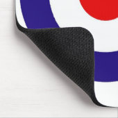 Mod Target Pattern Mousepad Muismat (Hoek)