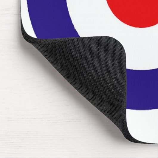Mod Target Pattern Mousepad Muismat (Hoek)