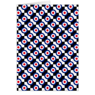Mod Target Pattern Polka Dots Mode Vintage