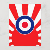 MOD Target Roundel over de crisis in Japan Briefkaart (Voorkant)