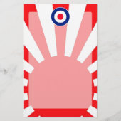 MOD Target Roundel over de crisis in Japan Briefpapier (Voorkant)