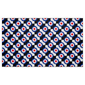 Mod Target Roundel Polka Dots Mode UK Stof (Fat Quarter)
