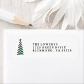 Mod Tree-adreslabel Etiket (Insitu)