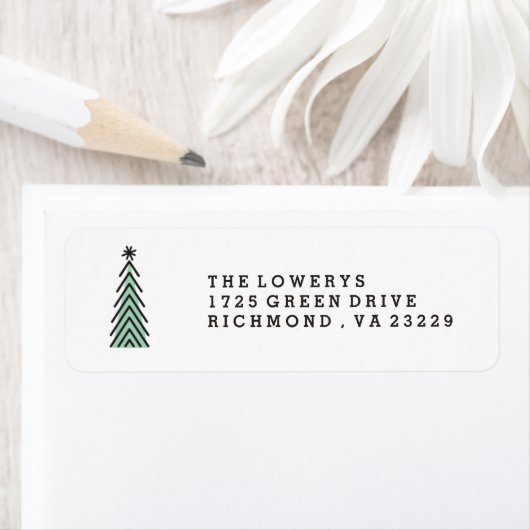 Mod Tree-adreslabel Etiket (Insitu)