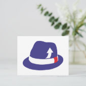 Mod Trilby Briefkaart (Staand voorkant)