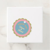 Mod Trouw Daisy Kleurig dank je wel Bedankjes Labels (In situ)