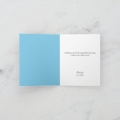 Mod Vlaams Eiffeltower Parisian - Hartelijk dank Bedankkaart (Binnen)