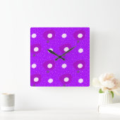 mod-vormen_paarse vierkante klok (Huis)