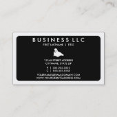 mod walrus (kleur aanpasbaar) visitekaartje (Achterkant)