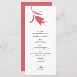 MOD WINE TULP WEDDING MENU