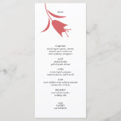 MOD WINE TULP WEDDING MENU (Voorkant)